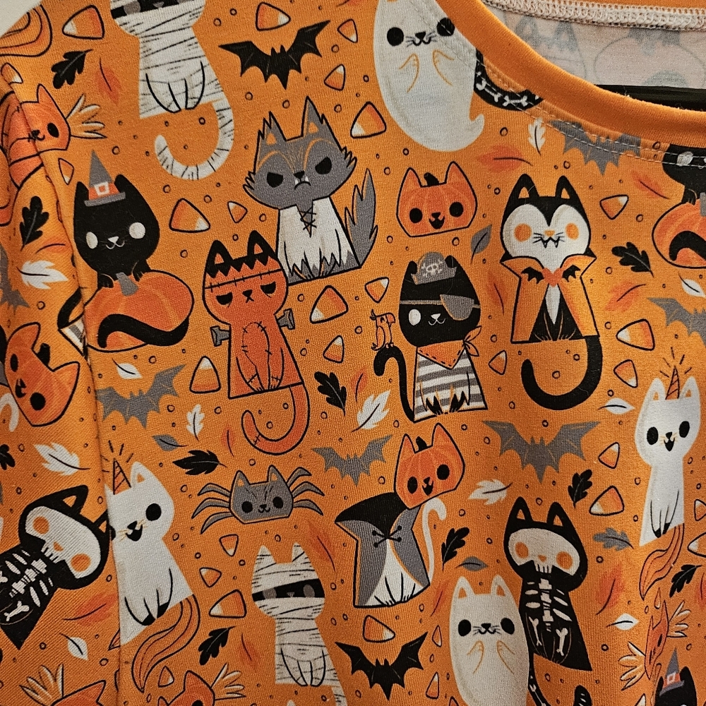 BLACKMILK Rare *Vaulted* Trick Or Treat Orange Tie Top